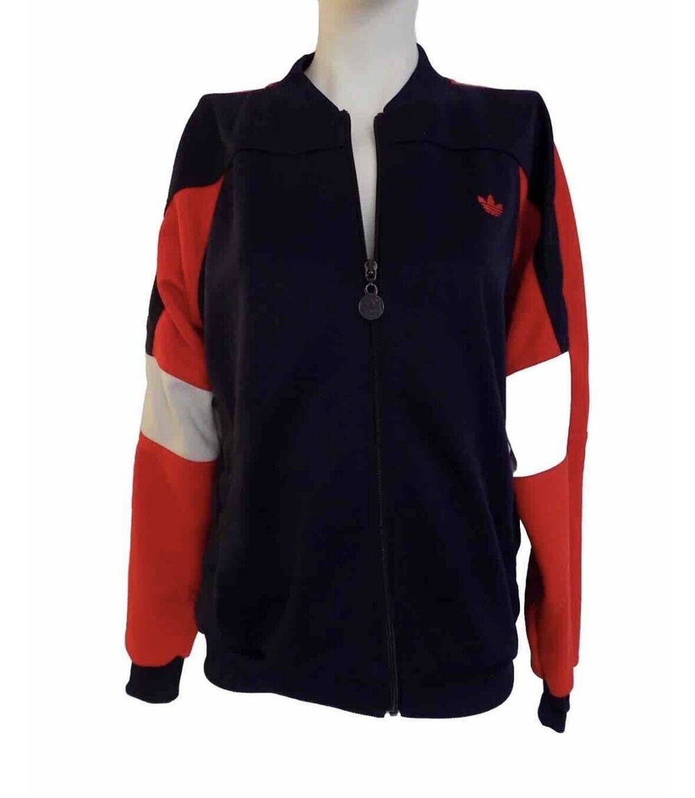 Vintage Adidas track jacket womens size Medium Mens size Small
